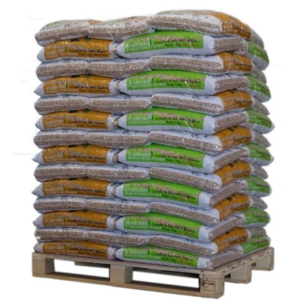 Palette de Pellet Starforest - Palette de 70 sacs de 15 kg